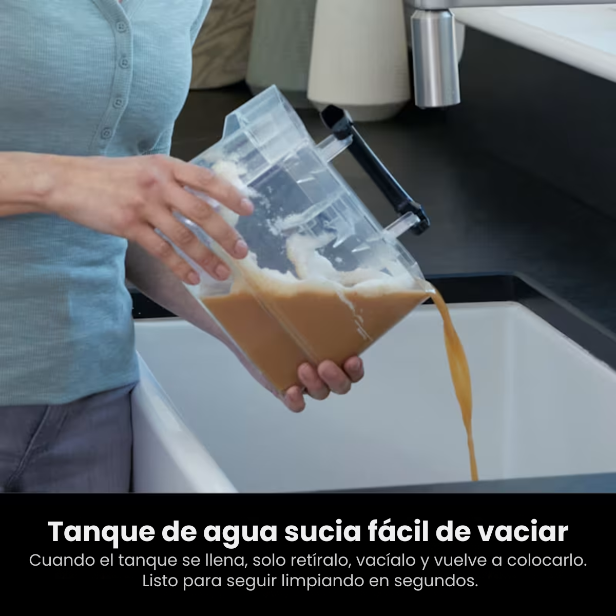 Aspiradora CleanJet - Libera tu espacio de olores y machas