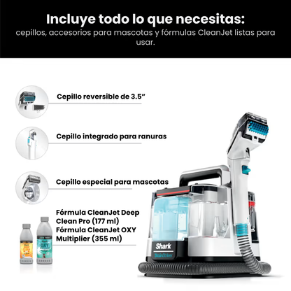 Aspiradora CleanJet - Libera tu espacio de olores y machas