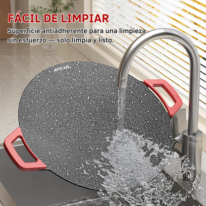 Parrilla DailyGrill™ - Calentamiento rápido de 1000W para cocinar sin esperar.