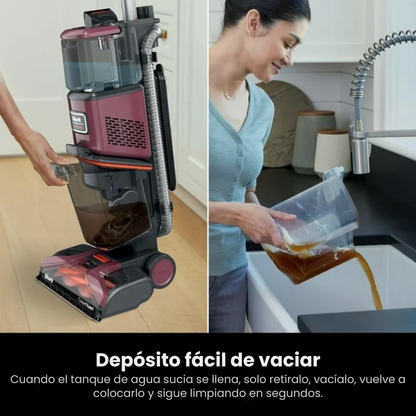 Aspiradora DeepClean™ - Elimina manchas, olores y humedad en minutos